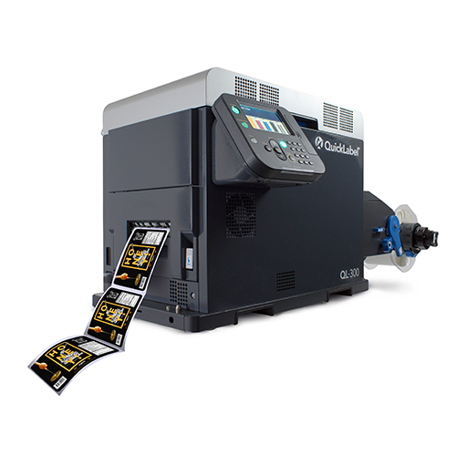 QL-300 - Five-color, Toner-based label printer