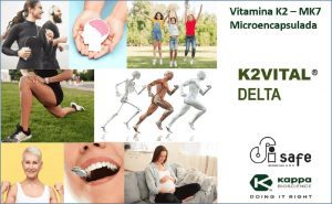 Conoce la vitamina K2-MK7 con alto valor agregado